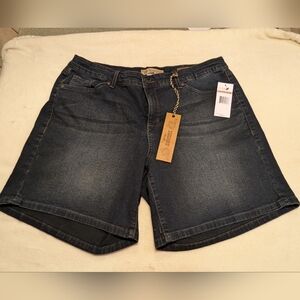 Vintage America Blue Jean Shorts Relaxed Fit